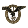 WW2 Original German Luftwaffe Pilots Badge Manufactured By C.E. Juncker for Sale