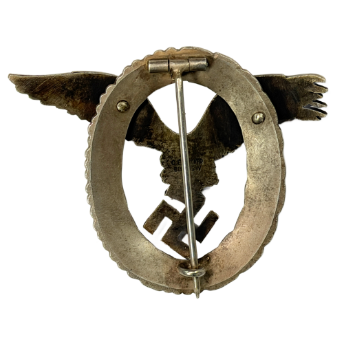 WW2 German Luftwaffe Pilots Badge By C.E. Juncker 