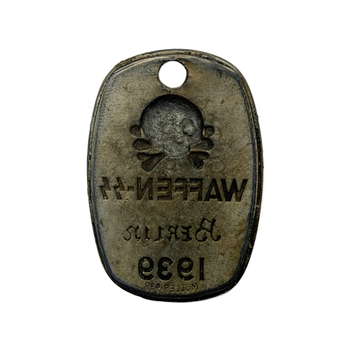 WW2 German Waffen SS Early Panzer Berlin 1939 Badge Shield Tag