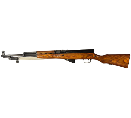 oRIGINAL Korean War Matching Soviet Tula Arsenal Model SKS 7.62x39mm Caliber Rifle with Folding Bayonet 