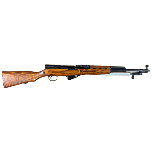 Korean War Matching Soviet Tula Arsenal Model SKS 7.62x39mm Caliber Rifle with Folding Bayonet 