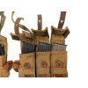WW2 German MP44 Sturmgewehr 3 Pocket Ammunition Pouch Set with Six 30 Round MP44 Magazines Manufactured by Fxo, q/w, with Marked Waffenampt (Original) - Photo 6