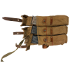 WW2 German MP44 Sturmgewehr 3 Pocket Ammunition Pouch Set with Six 30 Round MP44 Magazines Manufactured by Fxo, q/w, with Marked Waffenampt (Original) - Photo 15