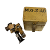 WW2 Original German MGZ34 Optical Sight MG34 / MG42 By dhq with MGZ 40 Marked Transit Case fir Sale