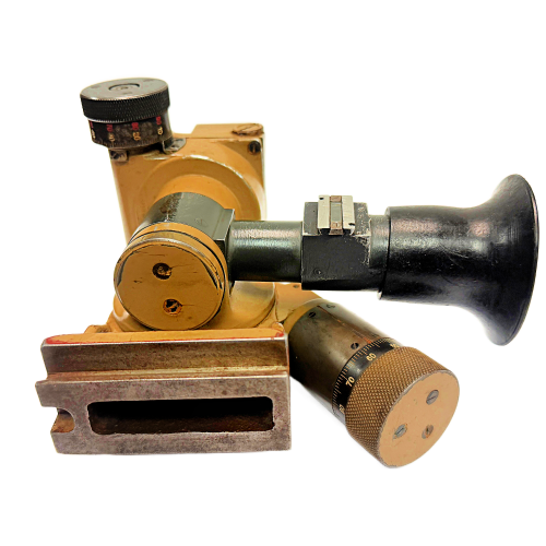 WW2 German MGZ34 Optical Sight MG34 / MG42 By dhq with MGZ 40 Marked Transit Case (Original) - Photo 11