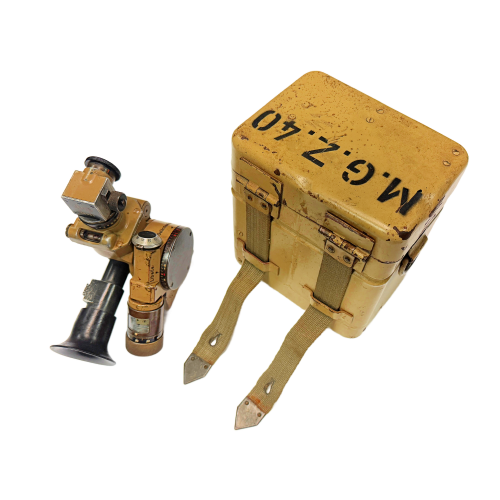 WW2 German MGZ34 Optical Sight MG34 / MG42 By dhq with MGZ 40 Marked Transit Case (Original) - Photo 12