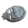 WW2 German Panzer Assault Tank Badge in Silver by Hermann Aurich (Original) - Photo 5