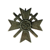 WW2 Original German War Merit Cross With Swords 1st Class Metal By Deschler & Sohn