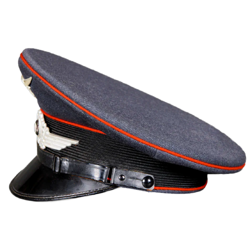 WW2 German Luftwaffe Artillery Visor Cap for Other Ranks Personnel By Kürschner & Mützenmacher (Original) - Photo 5
