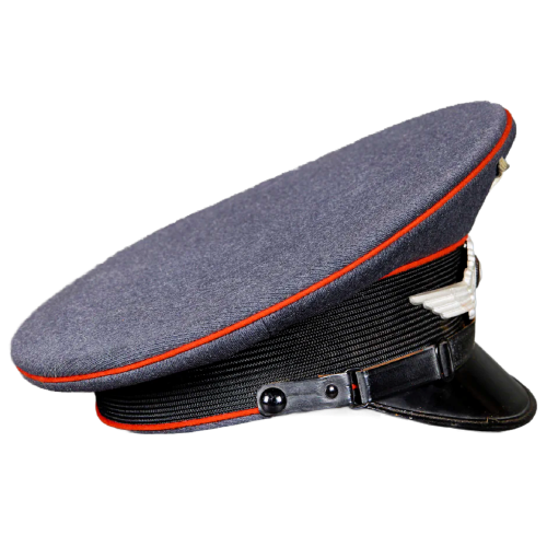 WW2 German Luftwaffe Artillery Visor Cap for Other Ranks Personnel By Kürschner & Mützenmacher (Original) - Photo 8
