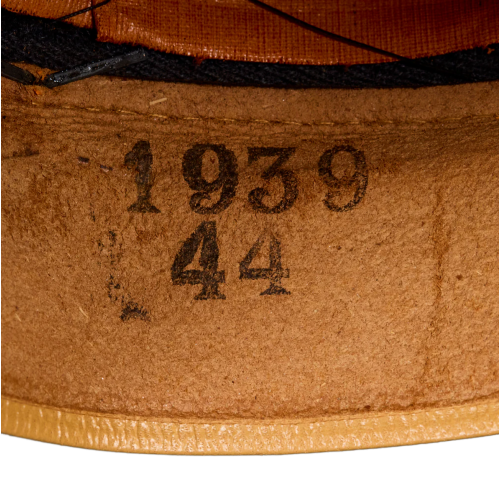 WW2 German Luftwaffe Artillery Visor Cap for Other Ranks Personnel By Kürschner & Mützenmacher (Original) - Photo 9