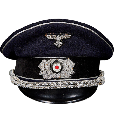 German Third Reich TeNo Senior Official Visor Cap by eReL for Sale