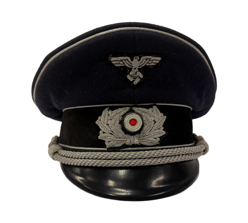 Original German Third Reich TeNo Senior Official Visor Cap by eReL