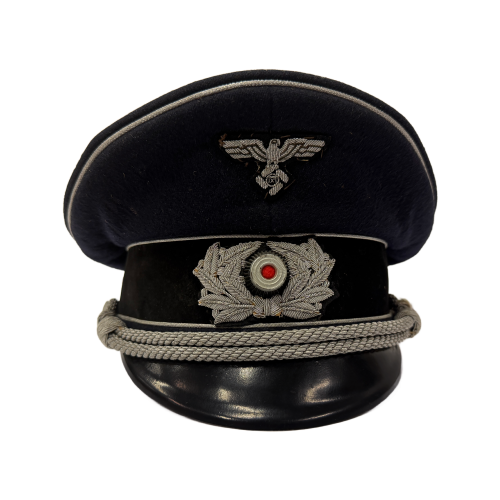 Original German Third Reich TeNo Senior Official Visor Cap by eReL