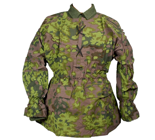 WW2 German Waffen SS M42 Oakleaf Reversible Camouflage Smock Reproduction for Sale