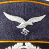 WW2 German Unit Marked 1938 Dated Luftwaffe Flight Branch EM/NCO Schirmmütze Visor Cap by Gebrüder Alm Size 57 (Original) - Photo 9