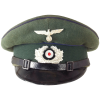 Original WW2 German Heer Army Named Medical EM/NCO Schirmmütze Visor Crush Cap - Size 58cm