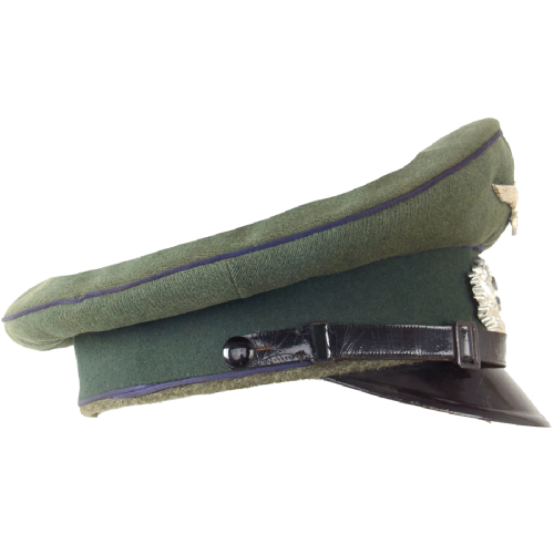 Original WW2 German Heer Army Named Medical EM/NCO Schirmmütze Visor Crush Cap - Size 58cm