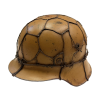 WW2 German Army Heel M42 Chicken-Wire Helmet by ckl with Liner for Sale