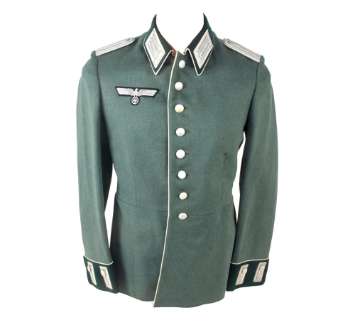WW2 German Heer Army Infantry Leutnant Officer M35 Waffenrock Dress Tunic by Gebr. Venker of Münster for Sale