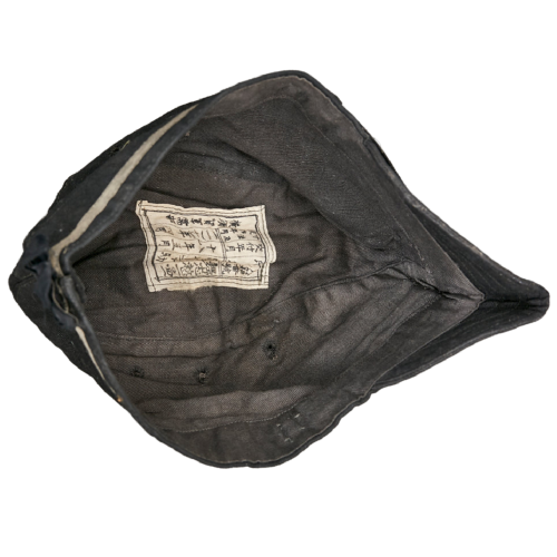 WW2 Imperial Japanese Navy NCO Marked Summer Field Cap (Original) - Photo 4