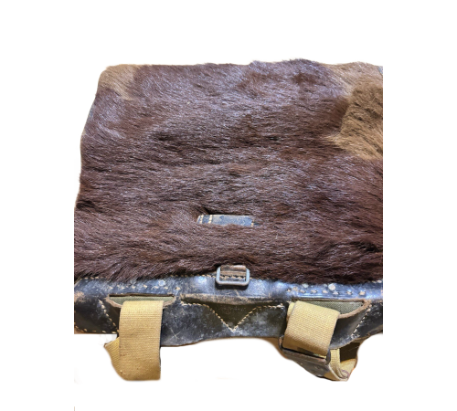 WW2 Original M39 German Military Pony Fur Backpack Tornister Rucksack Dated 1942 by Albin Schale, Zeitz for sale