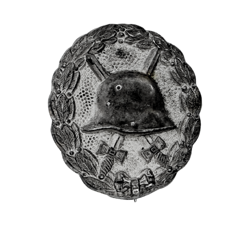WW1 Original Imperial German Wound Badge in Silver for Sale
