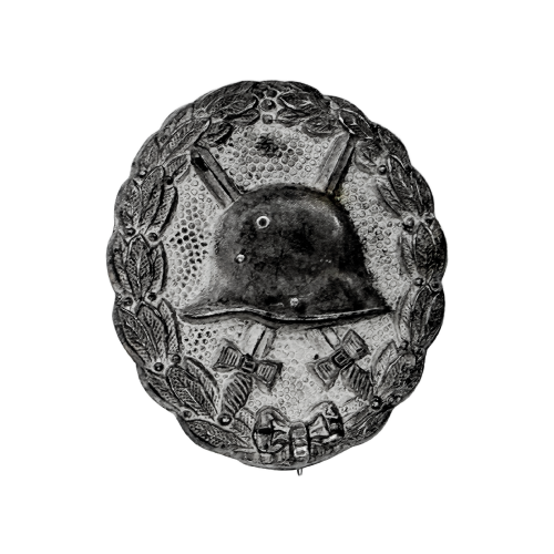 WW1 Imperial German Wound Badge in Silver (Original) - Photo 1