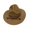 WW1 Original US Army Officer M1912 Campaign Hat With Cord for Sale