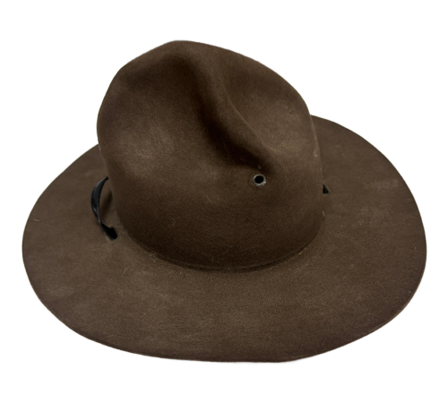 WW1 Original US Army Officer M1912 Campaign Hat 