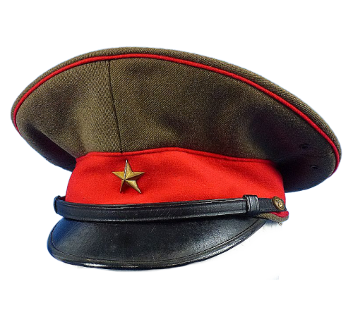 WW2 Original Imperial Japanese Named Army Officer Visor Cap  