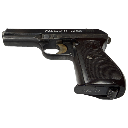 WW2 German Occupation CZ Model 27 Semi-Automatic Cal .32 ACP Pistol (Original)  - Photo 5