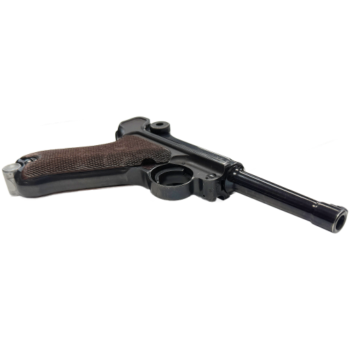 WW2 German Mauser P.08 S/42 Code 1937 Luger Pistol Holster Rig With Capture Bring Back Certificate (Original) - Photo 6