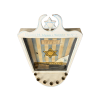 Edward H. Wynn Custom Holocaust-Commemorative Hanukkah Menorah (Hanukkiah) Styled As A Framed Shadowbox Wall Piece (Original) - Photo 5