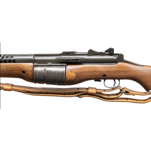 WW2 US Johnson Automatics Model 41 Caliber 30-06 Rifle with Bayonet + Leather Frog & Sling (Original) - Photo 5