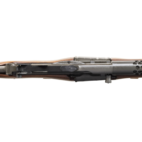 WW2 US Johnson Automatics Model 41 Caliber 30-06 Rifle with Bayonet + Leather Frog & Sling (Original) - Photo 4