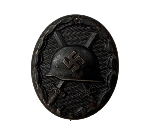  WW2 Original German Wound Badge Black by L/56 Funcke & Brüninghaus Lüdenscheid for Sale