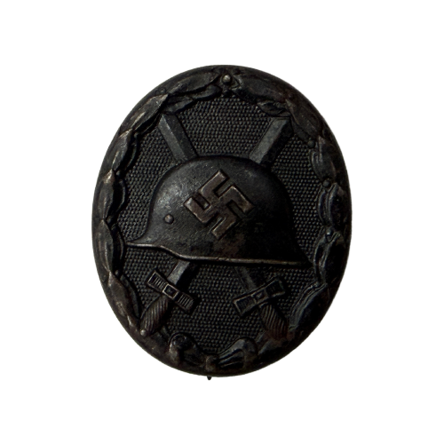  WW2 Original German Wound Badge Black by L/56 Funcke & Brüninghaus Lüdenscheid for Sale