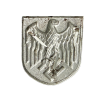 Original German Heer Tropical Pith Helmet Insignia Eagle Shield