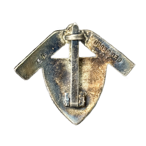 German Reich Labour Service RAD Cap Badge By W.D. Wilhelm Deumer, Lüdenscheid