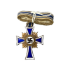 The Cross of Honor of the German Mother First Class in Gold with Ribbon