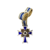 Original Cross of Honor of the German Mother First Class in Gold with Ribbon for Sale