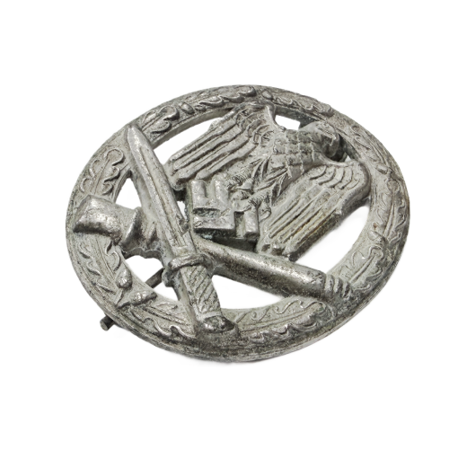 Original WWII German General Assault Badge in Silver Grade 