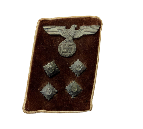 WW2 Original German NSDAP Political Leader Kreisleitung Official’s Collar Tab for Sale