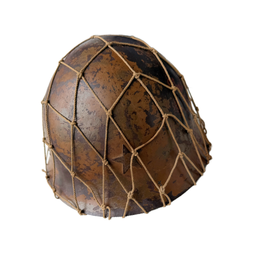 WW2 Original Imperial Japanese Type90 Helmet with Liner & Chinstrap