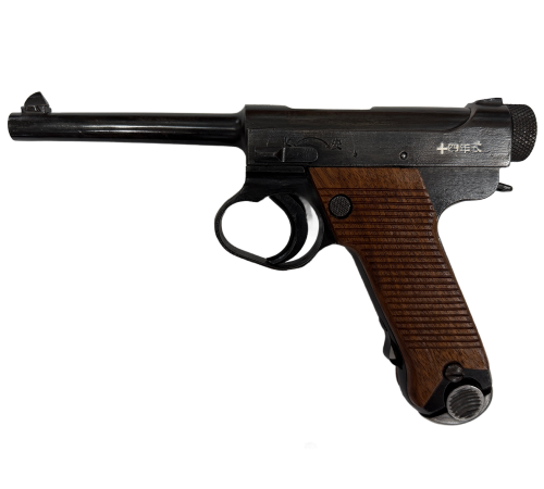 WW2 Original Imperial Japanese Late Production Army Type 14 Nambu 8mm Pistol for Sale