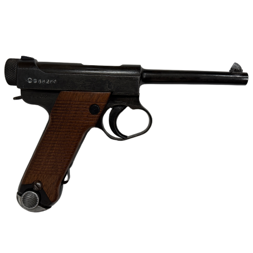 WW2 Imperial Japanese Late Production Army Type 14 Nambu 8mm Pistol 