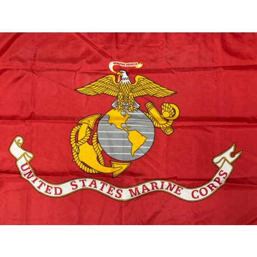 US Marine Corps 3Ft x 5Ft Nyl-Glo Military Banner flag by Annin Flagmakers