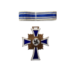 Original Third-Reich The Cross of Honor of the German Mother 3rd Class in Bronze with Ribbon & Case 