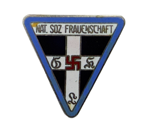Third Reich German Orts Level National Socialist Womens League Frauenschaft” Marked M1/13 Membership Badge by RZM for Sale